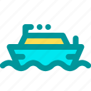 boat, sea, ship, transportation, travel