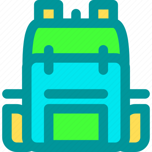 Backpacker, bag, school, solo, travel icon - Download on Iconfinder