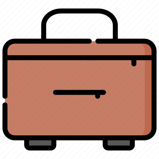 Bag, briefcase, case, laguugae, suitcase, tourism, travel icon - Download on Iconfinder