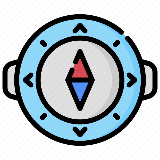 Arrow, compass, gps, location, navigation, travel, vacation icon - Download on Iconfinder