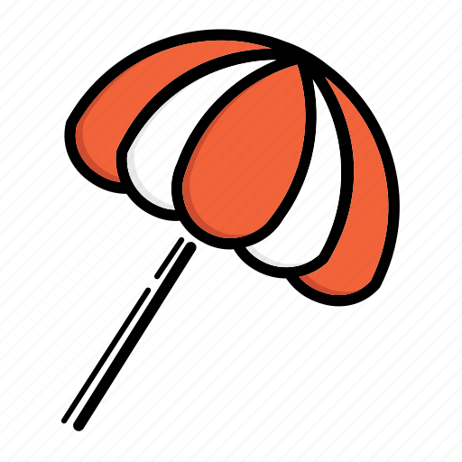 Beach umbrella, umbrella icon - Download on Iconfinder