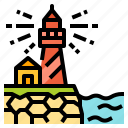lighthouse, security, signal, signaling, tower, warning