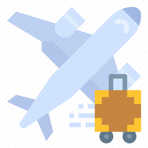 Airplane, airport, flight, plane, transport, travel icon - Download on Iconfinder