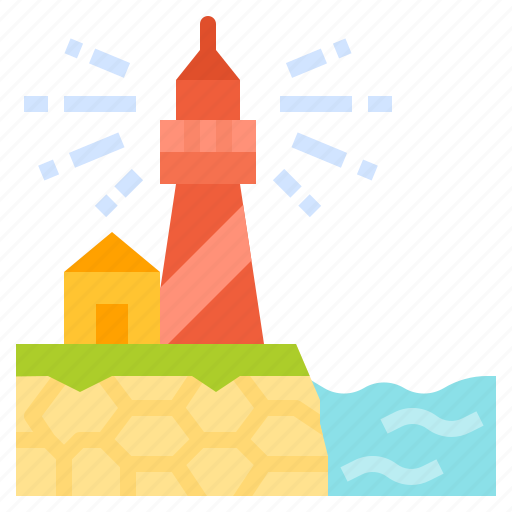 Lighthouse, security, signal, signaling, tower, warning icon - Download on Iconfinder