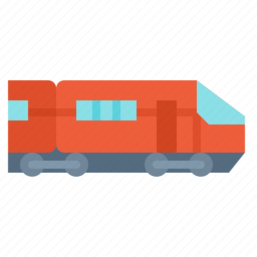 Railroad, train, transportation, travel, traveling icon - Download on Iconfinder