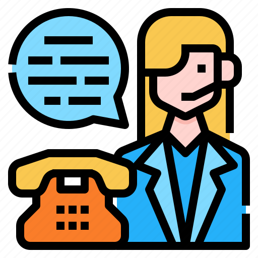 Avatar, call, center, customer, service, woman icon - Download on Iconfinder