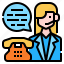 avatar, call, center, customer, service, woman 