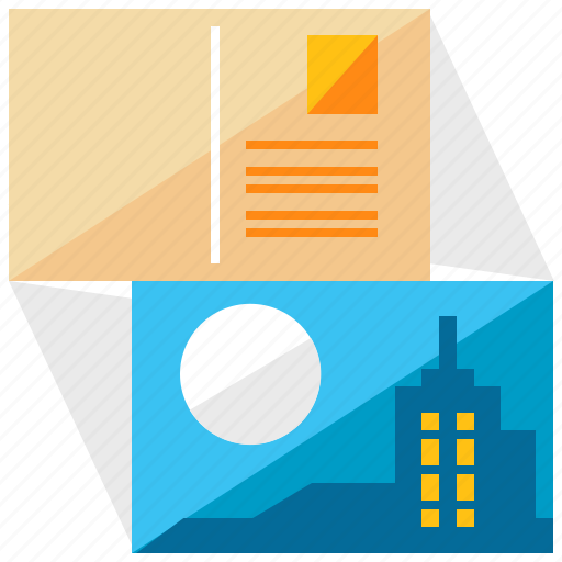 Holiday, mail, message, postcard, travel icon - Download on Iconfinder