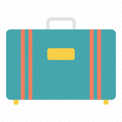 Bag, briefcase, luggage, suitcase, transport, travel, vacation icon - Download on Iconfinder