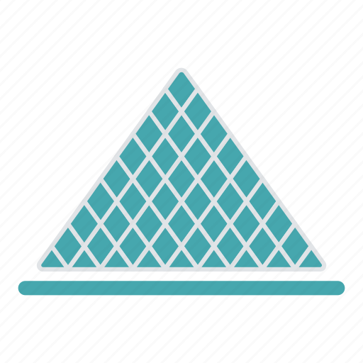 Glass, landmark, louvre, museum, paris, pyramid, travel icon - Download on Iconfinder