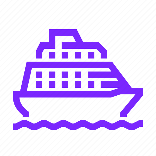 Liner, ship, vessel, cruise, travel icon - Download on Iconfinder
