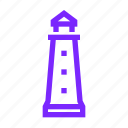 building, lighthouse, sea, tower, beacon 