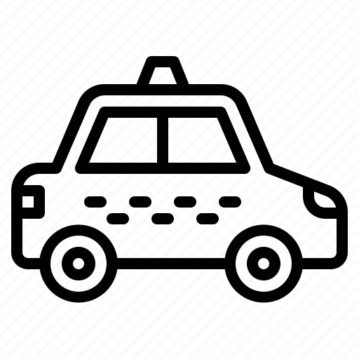 Taxi, cab, car, vehicle, transport, transportation, travel icon - Download on Iconfinder