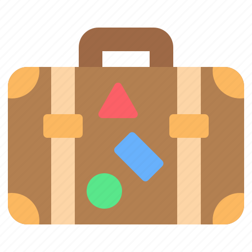 Suitcase, baggage, luggage, bag, travel, holiday, vacation icon - Download on Iconfinder