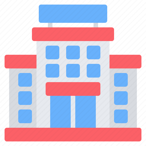 Hotel, hostel, motel, lodge, building, travel, holiday icon - Download on Iconfinder
