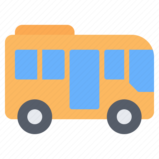Bus, buses, school, vehicle, transport, transportation, travel icon - Download on Iconfinder
