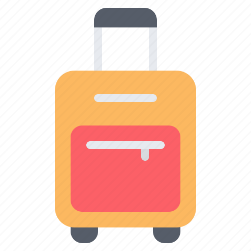 Suitcase, luggage, baggage, trolley, holiday, vacation, travel icon - Download on Iconfinder