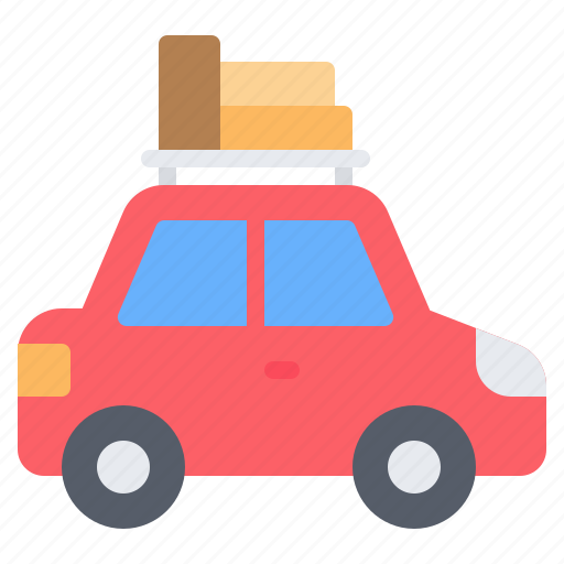 Car, vehicle, baggage, rack, transportation, trip, travel icon - Download on Iconfinder
