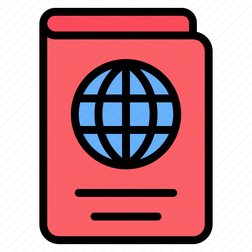 Passport, pass, identity, identification, document, immigration, travel icon - Download on Iconfinder