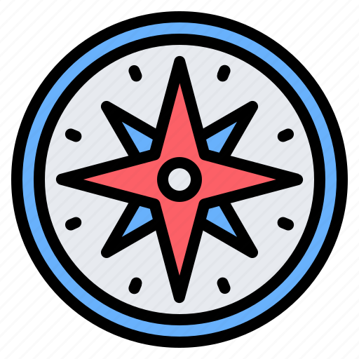 Compass, navigation, direction, map, location, gps, travel icon - Download on Iconfinder