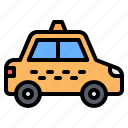 taxi, cab, car, vehicle, transport, transportation, travel