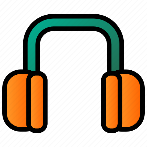Icon, color, headphone, headset icon - Download on Iconfinder