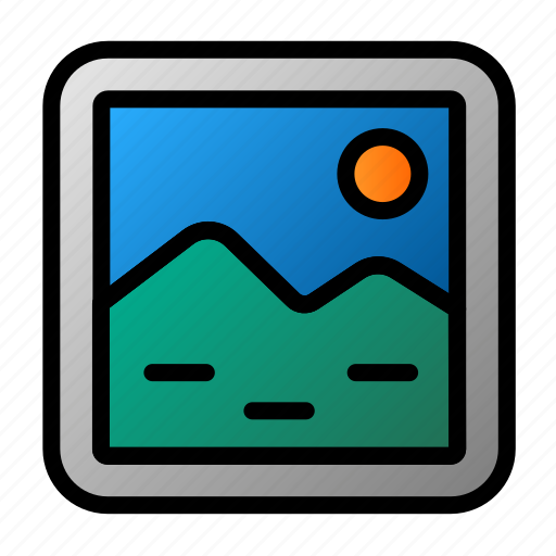 Icon, color, picture, photo, image, camera, photography icon - Download on Iconfinder