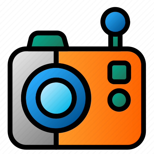 Icon, color, camera, photography, picture, photo, film icon - Download on Iconfinder
