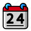 icon, color, calendar, schedule, date, event, time, clock, watch, timer 