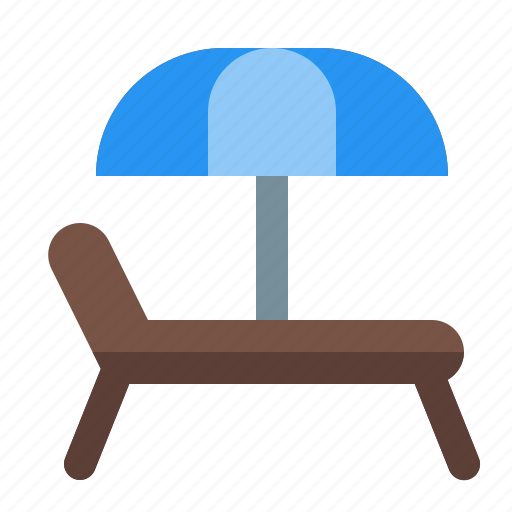 Beach, chair, summer, travel icon - Download on Iconfinder