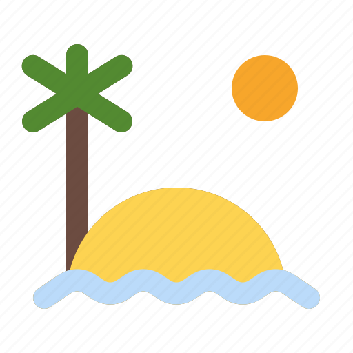 Island, beach, summer, travel icon - Download on Iconfinder