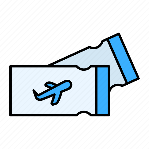 Ticket, passanger, flight, travel, voucher, departures, airport icon - Download on Iconfinder