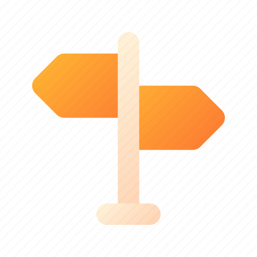 Signpost, way, direction, sign, post icon - Download on Iconfinder