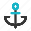 port, habor, boat, ship, anchor 
