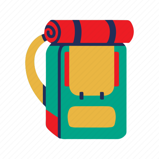 Backpack, adventure, baggage, bag, travel, tourism, tourist icon - Download on Iconfinder