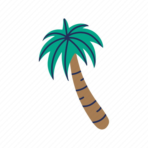Palm, beach, summer, tropical, nature, tree, plant icon - Download on Iconfinder