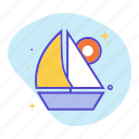 sailboat, boat, sail, ship, transport