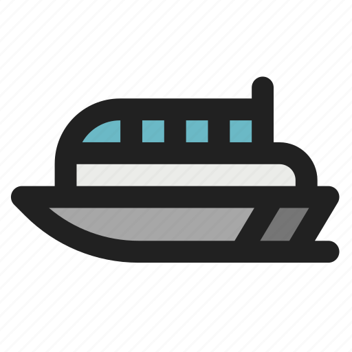 Cruise, ship, boat, liner, transport, travel, vacation icon - Download on Iconfinder