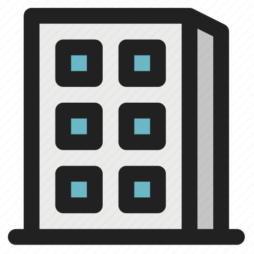 Hotel, building, apartment, city, lodging, vacation, travel icon - Download on Iconfinder