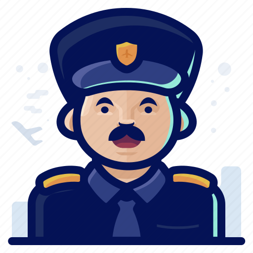 Emoji, emoticon, man, occupation, pilot icon - Download on Iconfinder