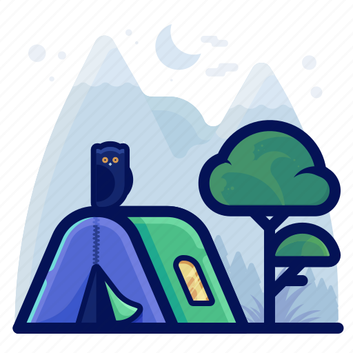 Camp, camping, holiday, tent, travel, vacation icon - Download on Iconfinder