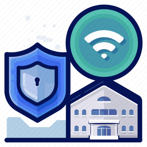 Holiday, hostel, hotel, security, travel, vacation, wifi icon - Download on Iconfinder
