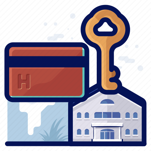 Card, credit, holiday, hotel, key, travel, vacation icon - Download on Iconfinder