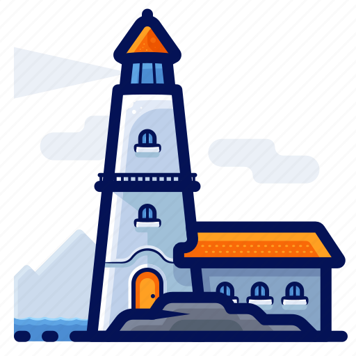 Destination, holiday, lighthouse, location, travel, vacation icon - Download on Iconfinder