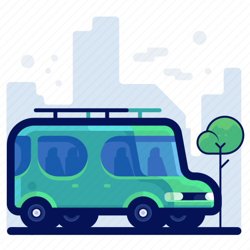 Car, holiday, transportation, travel, vacation, van, vehicle icon - Download on Iconfinder