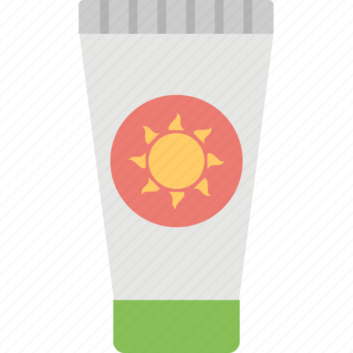 Beach item, skin care, sun lotion, sunblock cream, sunscreen cream icon - Download on Iconfinder