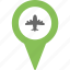 airport location pin, airport locator, airport map, flight location pin 