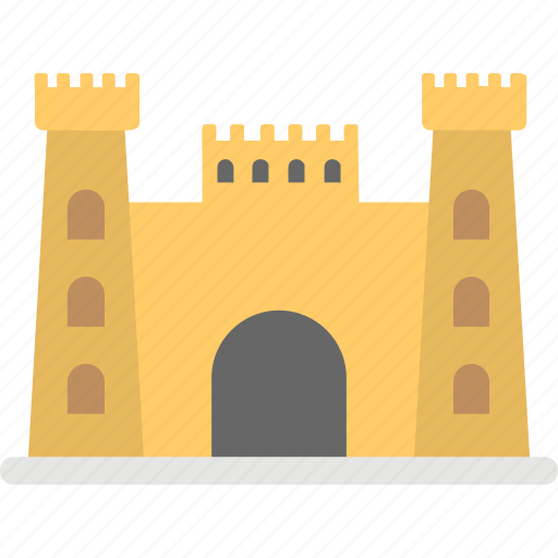 Castle, citadel, fortress, historical building, landmark icon - Download on Iconfinder