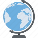 cartography, earth, education globe, geography, terrestrial globe