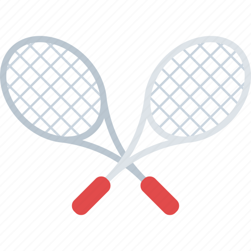 Badminton sign, racket, racquet cross, sports accessory, tennis racket icon - Download on Iconfinder